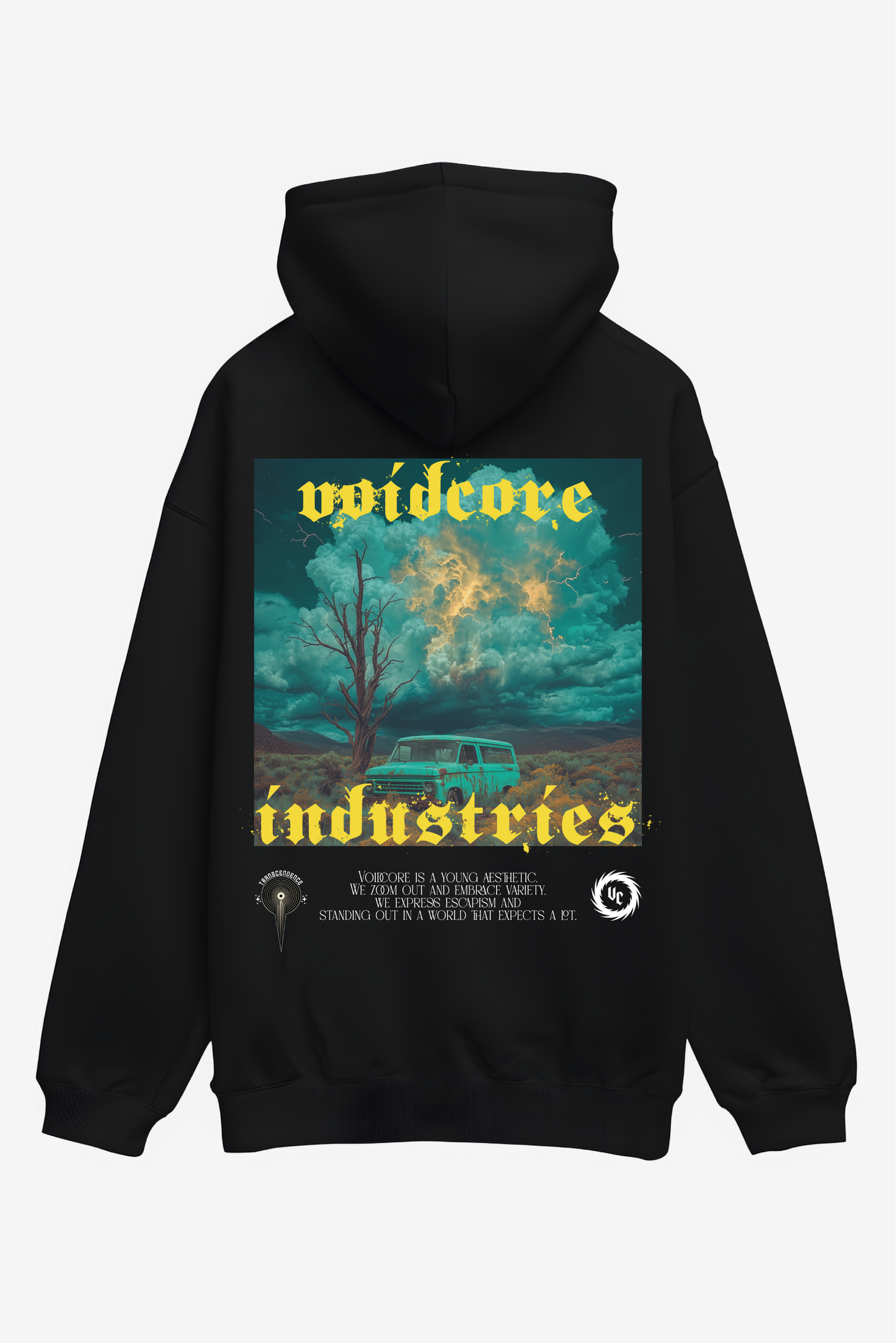 "Voidcore Industries" Oversized Hoodie