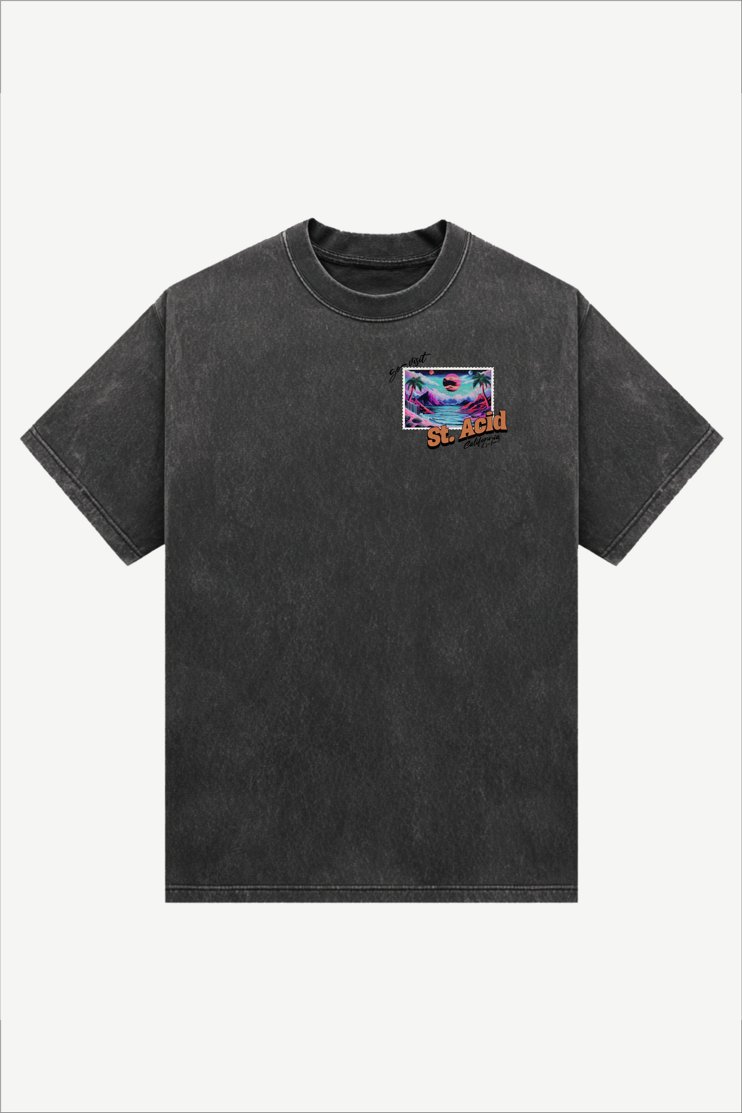 "St. Acid" Oversized Shirt