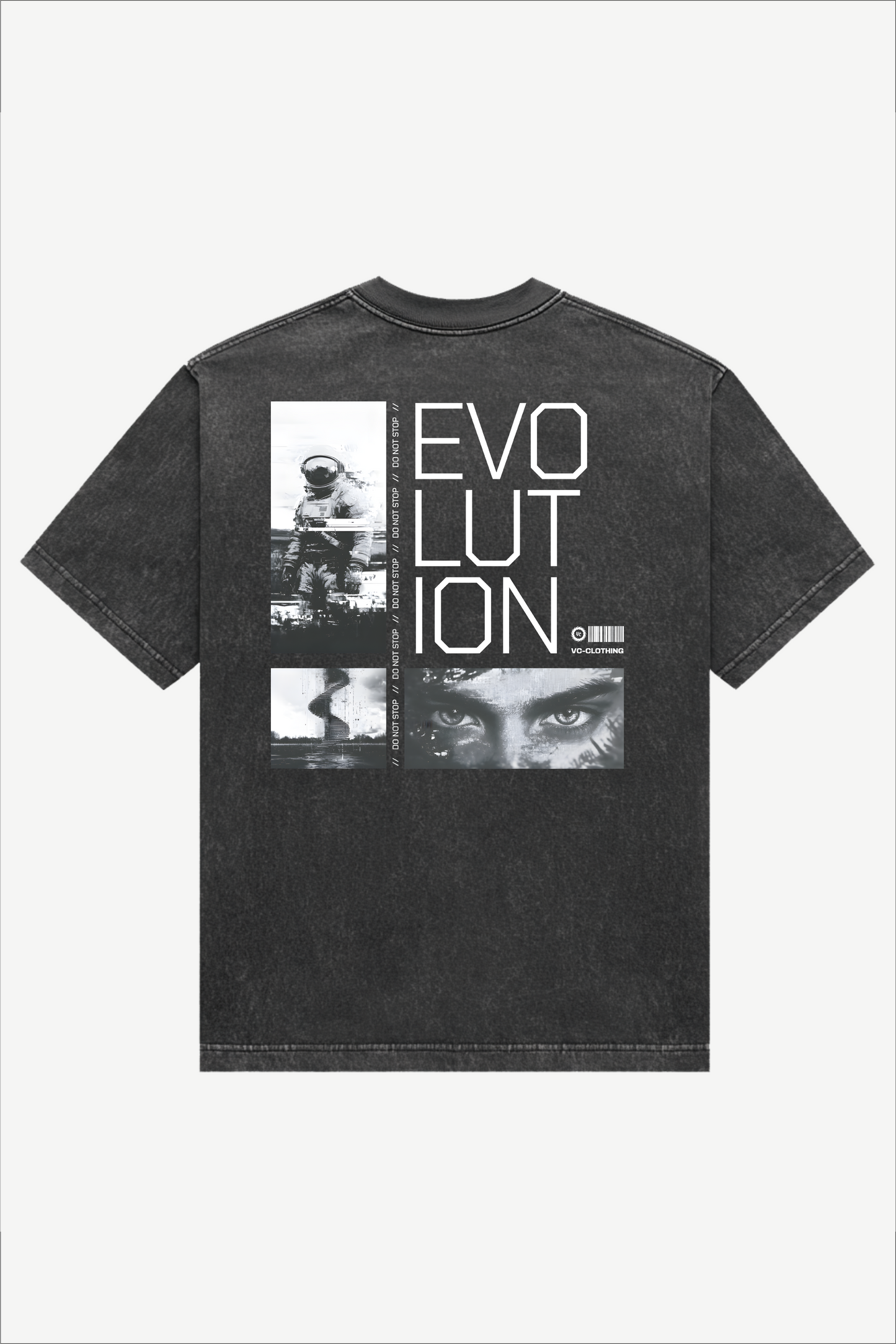 "Evolution" Oversized Shirt