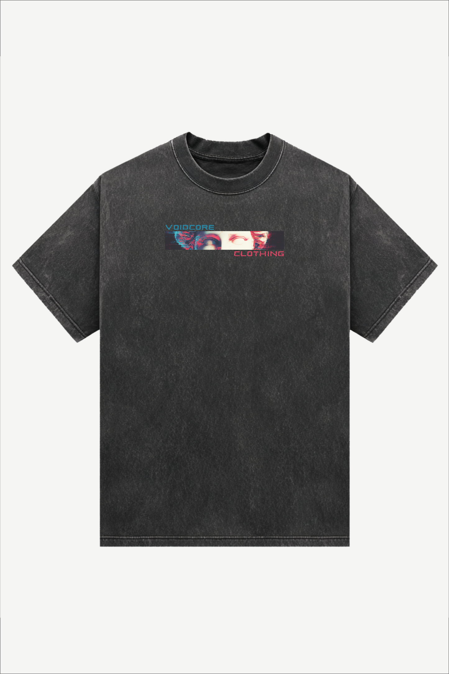 "Greek Glitch" Oversized Shirt