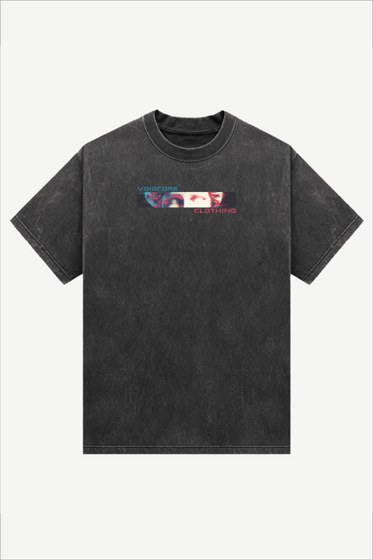 "Greek Glitch" Oversized Shirt
