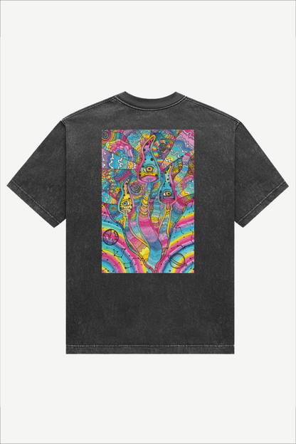 "Drei Freunde" Oversized Shirt