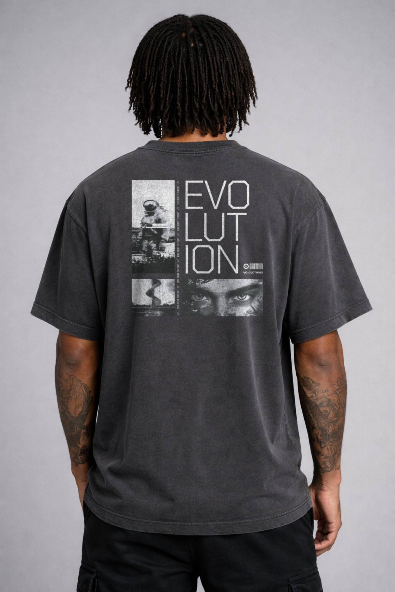 "Evolution" Oversized Shirt