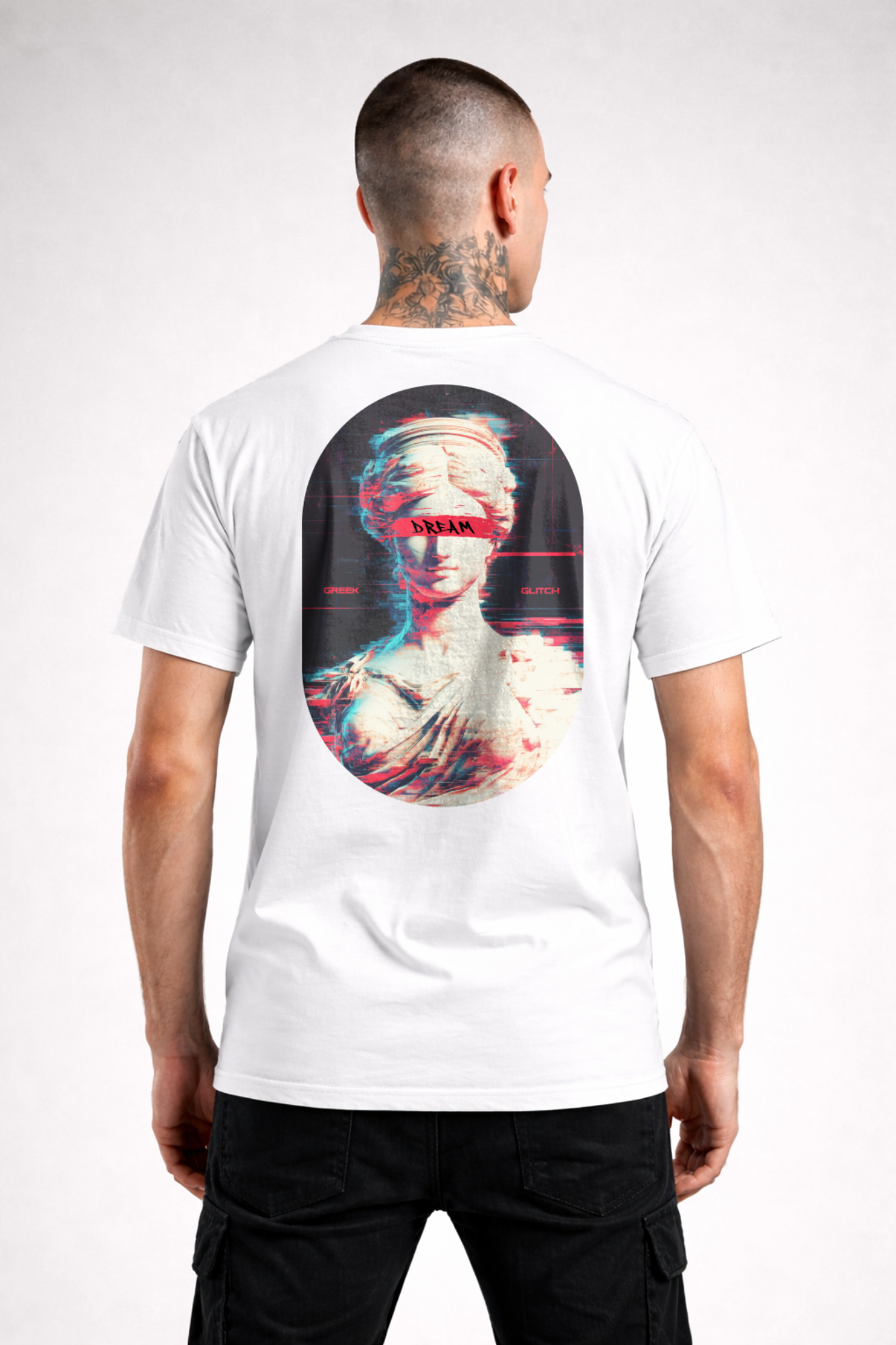 "Greek Glitch" Basic Shirt